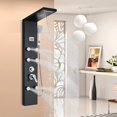 thumbnail image 3 of Zovajonia Shower Panel Tower System , Stainless Steel Shower Tower  , Waterfall Showerhead, 6 Body Massage Shower Jets,  Rain Shower System Oil Rubbed Bronze, 3 of 10