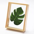 thumbnail image 2 of Marco de fotos Marco de exhibición de ilustraciones de vidrio de doble cara de madera para especímenes de plantas, 2 of 8