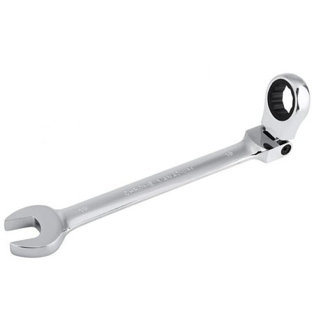 

Brrnoo Double Ratchet Spanner 12pcs/Set（8-19mm ）Multifunction Metric Flexible Spanner Wrench Polished Tool