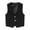 Black, variant on GiLiling Vest for Boys Girls Fall Lightweight Casual Uniform Jacket Underarm Top Fashion School Gilet Sleeveless Waistcoat Coat (Sky Blue, 3-4 Years)