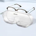 thumbnail image 1 of Estuche transparente de vidrio para gafas, estuche protector para decoración del hogar montado en la pared, estuche de exposición para gafas, caja de, 1 of 8