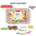 thumbnail image 2 of Natural Wooden Beads 530pcs Set for DIY Jewelry Making. Best Craft Wood Bead Kit by Incraftables, 2 of 9