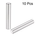 thumbnail image 2 of Unique Bargains 10 Pcs 8mm X 50mm Dowel Pin 304 Stainless Steel Cylindrical Shelf Support Pin Fasten Elements Silver Tone, 2 of 3