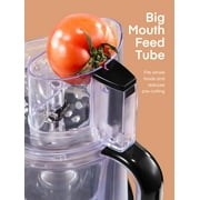 12 Cup Food Processor, 6 Functions for Chopping, Slicing, Shredding Purees & Dough