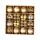 thumbnail image 2 of Juego de 36 bolas navideñas decorativas para manualidades, bolas redondas colgantes, adornos para Oro, 2 of 9