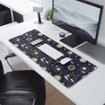 thumbnail image 2 of Long Mouse Pads for Desk,Blue Sun Moon Star Pattern Desk Mats on Top Of Desks, Desk Mouse Pad Extra Large with 3mm Non-Slip Base and Stitched Edge for Gaming,Office,Work,Home 31.5"x11.8", 2 of 6