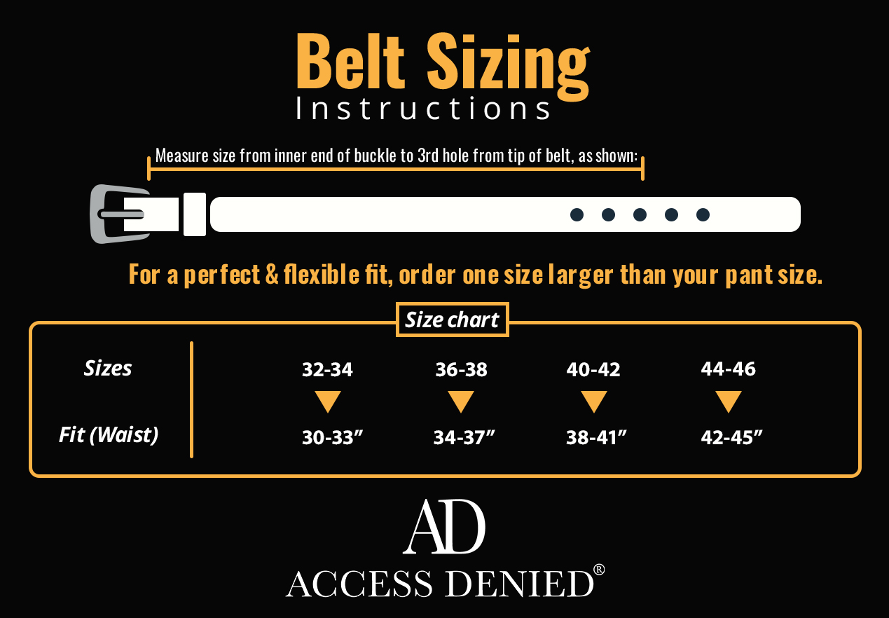 Access Denied Men's Bonded Leather Dress Belt, Brown photo 2