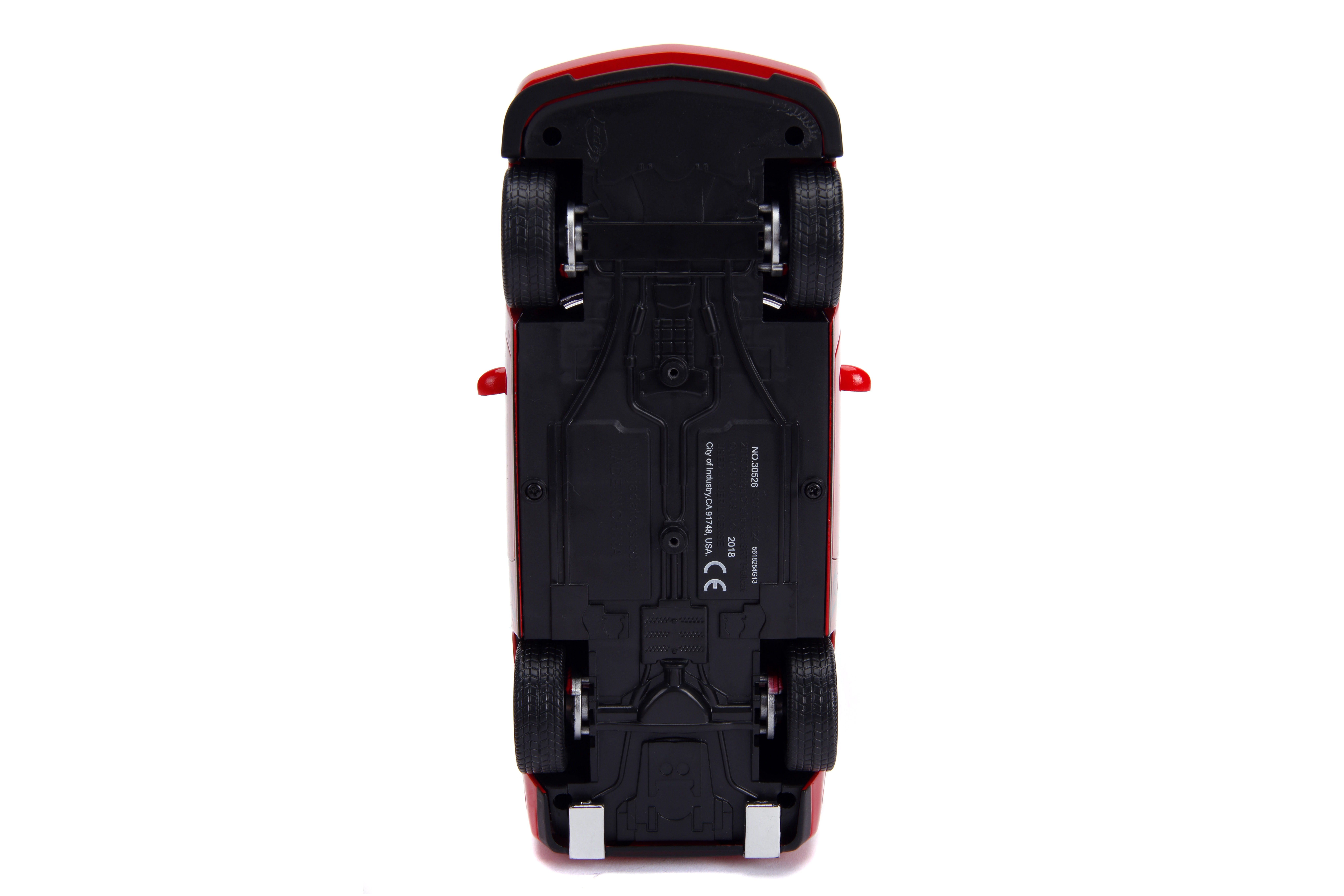 Jada Toys Big Time Muscle 1:24 Scale 2015 Dodge Challenger SRT Hellcat Die Cast Vehicle in Red(Selections May Vary)