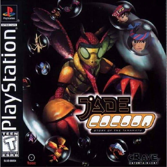 Restored Jade Cocoon: Story of the Tamamayu (Sony PlayStation 1, 1999) RPG Game (Refurbished)