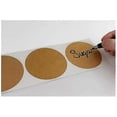 thumbnail image 5 of 500pcs Kraft Paper Round Self-Adhesive Labels for Baking Bags 25-26, 5 of 5