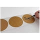 thumbnail image 5 of 500pcs Kraft Paper Round Self-Adhesive Labels for Baking Bags 25-26, 5 of 5