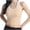 *Rose Gold, variant on ClodeEU Women's High Stretch Ribbed Seamless Racerback Sports Bra Tank Built-in Pads Green,Womens Plus M