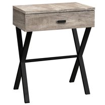 Monarch Specialties Accent Table, Side, End, Nightstand, Storage Drawer, Bedroom, Laminate