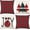 Red, variant on Christmas Pillow Covers 18x18 inch Set of 4 for Christmas Decorations Christmas Throw Pillow Case Decor for Farmhouse Home Sofa Couch Outdoor Winter Holiday Christmas Plaid Decorations…
