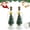2pcs, variant on Recordable Christmas Tree in a Bottle Ornament,Voice Recording Holiday Keepsake with Playback,a sentimental Christmas Gift with Snowy Scene and Playback
