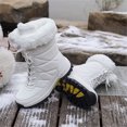 thumbnail image 2 of LASUDRAA Womens Waterproof Winter Snow Boots Warm Shoes Furry Mid-Calf Walking Shoes, 2 of 8