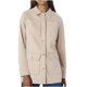 thumbnail image 2 of Abrigo de lana elegante de invierno para mujer, chaqueta informal sin capucha y de manga larga, abrigo de lana de longitud media, chaqueta con bolsillos, blusa para mujer, 2 of 7