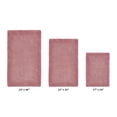 thumbnail image 2 of Better Trends 3 Piece Premium Bathroom Rug Set 100% Cotton Soft Tufted Bath Mat Water absorbent Reversible Bath Rug Perfect for Bathroom, Shower and Bathtub Use, Pink - Edge Collection, 2 of 5