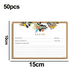 thumbnail image 2 of Tarjetas de recetas para novias Tarjetas de recetas de cocina de doble cara Tarjetas de recetas de color verde salvia Tarjetas de notas para bodas, 2 of 5