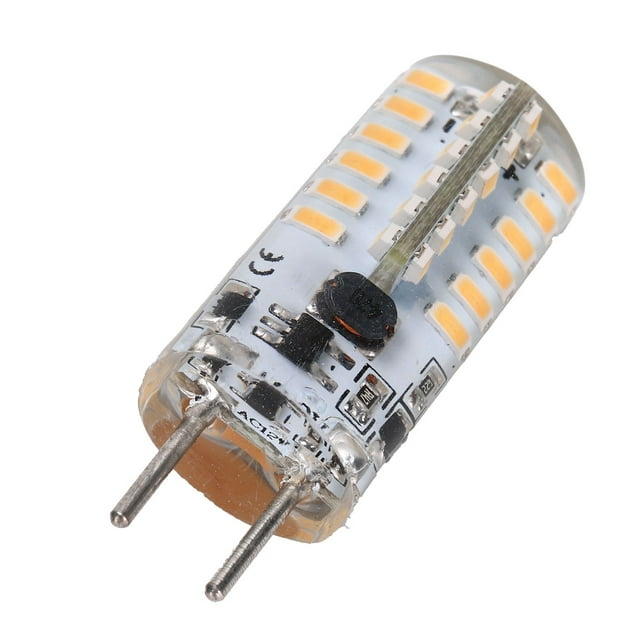 Bombilla de dos pines, bombilla de silicona de 48 LED, 3 W, accesorios de iluminación para el hogar, probada y confiable