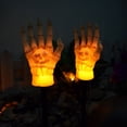 thumbnail image 4 of Solar LED Garden Waterproof Ghostly Light ABS Intelligent Control Waterproof Hand Lights Garden Decorative Atmosphere Ghostly Light Deco Warm white light, 4 of 9