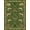 Green Tan Brown, Pattern 3, variant on ODIKA Fishing Lake Trout Nautical Border Lure Novelty Vintage Hooked Flowing Dynamic Pet Friendly & Kids Safe Play for Playroom, Bedroom, Reading Nook