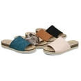 thumbnail image 7 of Brinley Co. Womens Textured Espadrille Slide, 7 of 7