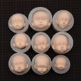 thumbnail image 3 of lixuesong Lovely Baby Human Face Silicone Mold Fondant Chocolate Mould Cupcake Soap Molds Craft, 3 of 3