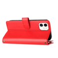 thumbnail image 3 of Funda con tapa estilo vintage para iPhone 12 Mini, ranura para múltiples tarjetas, protección total, estilo retro, material PU+TPU, 3 of 5