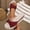B_ Wine, variant on KIJBLAE Women's Solid Color One Band Open Toe Sandals, Thick Sole Wedge Comfort Casual Summer Beach Outdoor Slippers Black 37