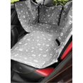 thumbnail image 4 of Pet Car Rear Seat Cover, Waterproof, Scratchproof, Stainproof, Printed, 600d Oxford Cloth, Pet Hammock, 4 of 5