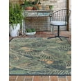 thumbnail image 3 of Rugs.com Baja Outdoor Collection Rug – 6' x 9' Blue Medium Rug Perfect For Bedrooms, Dining Rooms, Living Rooms, 3 of 3