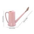 thumbnail image 3 of ZhangC Gallon Plant Watering Can, 9.3 Inch Long Spout Watering Pot with Removable Nozzle, Lightweight Plastic Flower Waterer for Indoor Houseplants, Office and Garden, Rose Gold, 3 of 6