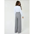thumbnail image 7 of High Waist Elastic Crepe Palazzo Pants, 7 of 7