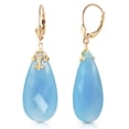 thumbnail image 2 of Galaxy Gold 14K Solid Gold Drop Earrings for Women - Yellow Gold Fine Jewelry, 2 of 3