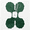 Dark Green, variant on White Honeycomb Paper Garland, 5 Pack 50FT Total (10FT Each) Hanging Party Decorations for Birthday Wedding Baby Shower Holiday