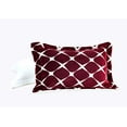 thumbnail image 2 of Elegant Comfort 1500 Thread Count Solid Print 3 Piece Sherpa Comforter Twin, Burgundy, 2 of 4