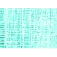 thumbnail image 1 of Ahgly Company Machine Washable Indoor Rectangle Solid Turquoise Blue Modern Area Rugs, 3' x 5', 1 of 4