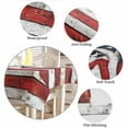 thumbnail image 6 of Vintage American Flag Tablecloth Rectangle Table Cloths 54x108 , Waterproof Tablecloth Outdoor Table Cloth, Country Wooden USA Flag Washable Table Cover for Kitchen Dining Party, 6 of 8