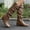 Brown, variant on Womans Boots Mid-Calf Buckle Round Toe Winter Boots