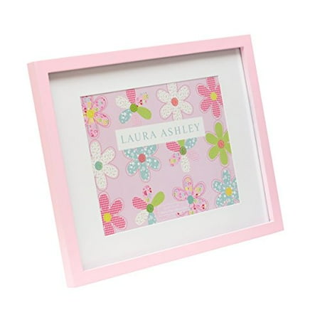 Laura Ashley Pink Floral Baby Frame With White Mat 11x14 Frame