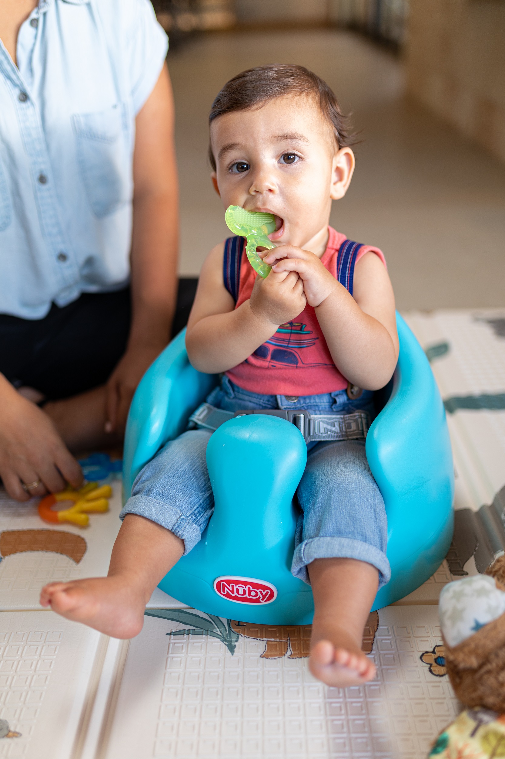 Nuby 3-Step Soothing Teether Set photo 3