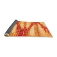 thumbnail image 2 of Ahgly Company Indoor Rectangle Abstract Orange Modern Area Rugs, 7' x 10', 2 of 4