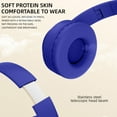 thumbnail image 6 of Wireless on-Ear Kids Headphones Safe Sound (<85dB), Fit for Kids, Parental Control with Customizable Volume &amp; Playtime and 50Hr Battery Life, 6 of 6
