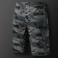 thumbnail image 5 of HomeGardon Shorts Men Casual,Mens Shorts Plus Size,Men's Loose and Comfortable Leisure Pocket Lace-up Camouflage Sports Beach Shorts,M-XXXXL, 5 of 5