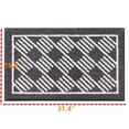 thumbnail image 2 of Xiao Hua Luxury Bathroom Rug Mat, Extra Soft and Absorbent Microfiber Bath Rugs, Non-Slip Plush Shaggy Bath Carpet, Machine Wash Dry, Bath Mats for Bathroom Floor,Diamond - Grey, 2 of 5