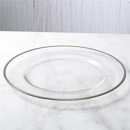 

Red Pomegranate Collection 0998-2 13 in. Gilt Charger Plate Silver