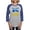 Heather/Blue, variant on CafePress - Stand With Ukraine Long Sleeve T Shirt - Womens Baseball Tee