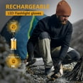 thumbnail image 3 of Gift Guantes LED para Hombres: Guantes LED con luz Impermeable, luz de Guante Recargable, artilugios prácticos para Pesca/Camping/Manitas, Regalo de cumpleaños de Navidad para Hombres, 3 of 5