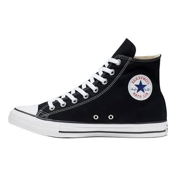 Tenis Converse Chuck Taylor Clásico Negros en Bota de Lona Niño 3J231 negro 17